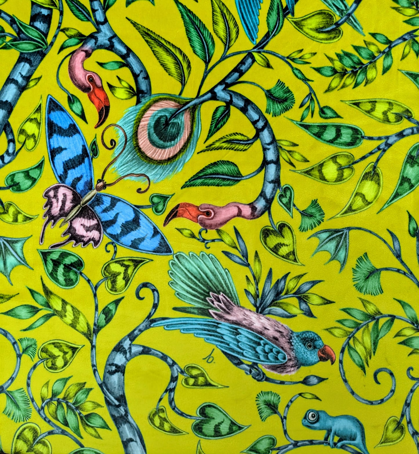 Rousseau by Emma Shipley - Velvet - 1.75m Remnant