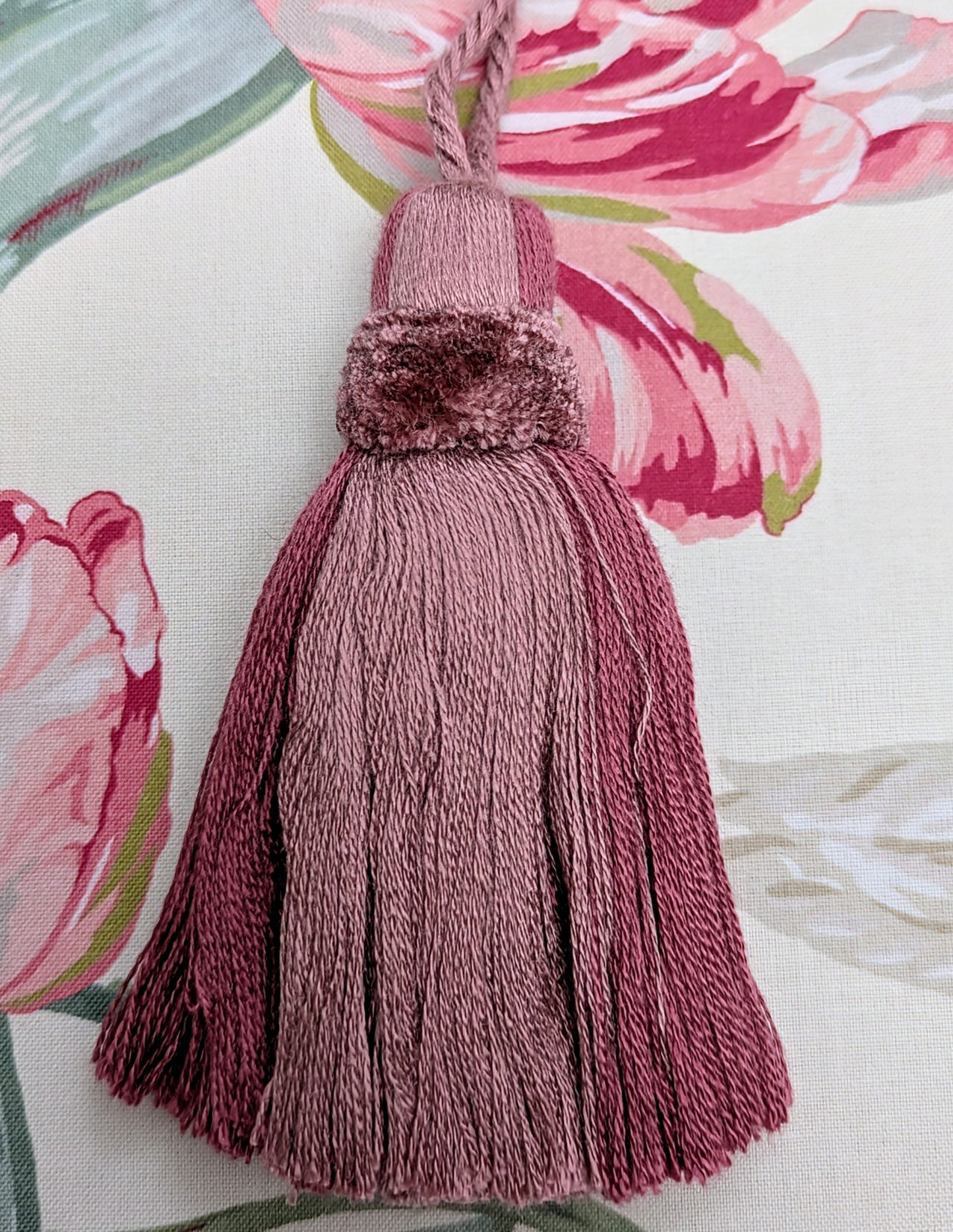 Two Tone Pink  Tassels / Key Tassel / Cushion Tassel