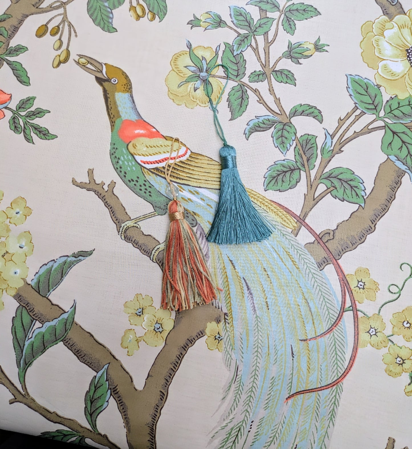 Vintage Paradise Bird by GP & J Baker - Glazed Chintz / Chinoiserie