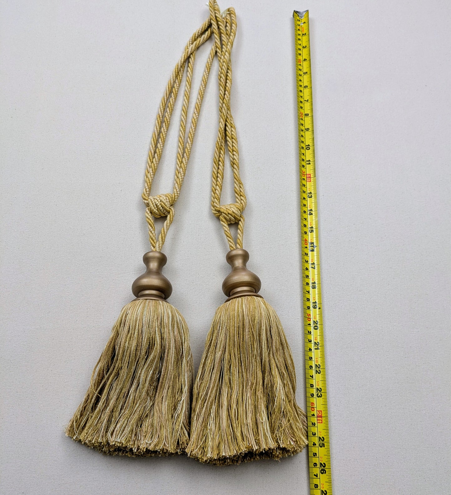 Gold Tiebacks / Curtain Tiebacks / Tassel Tiebacks