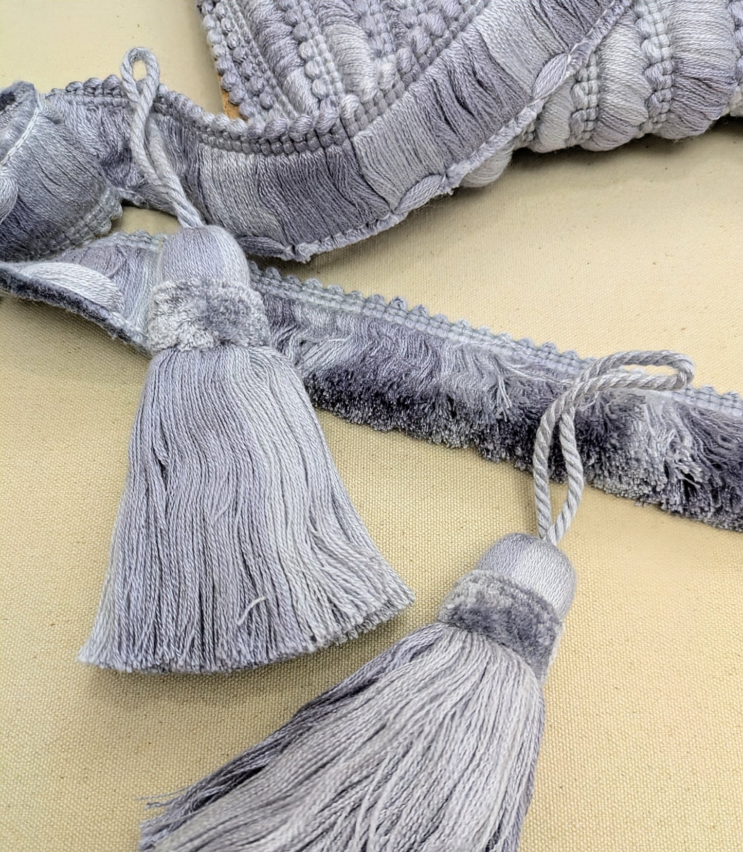 Two Tone Lilac Tassels / Key Tassel / Cushion Tassel