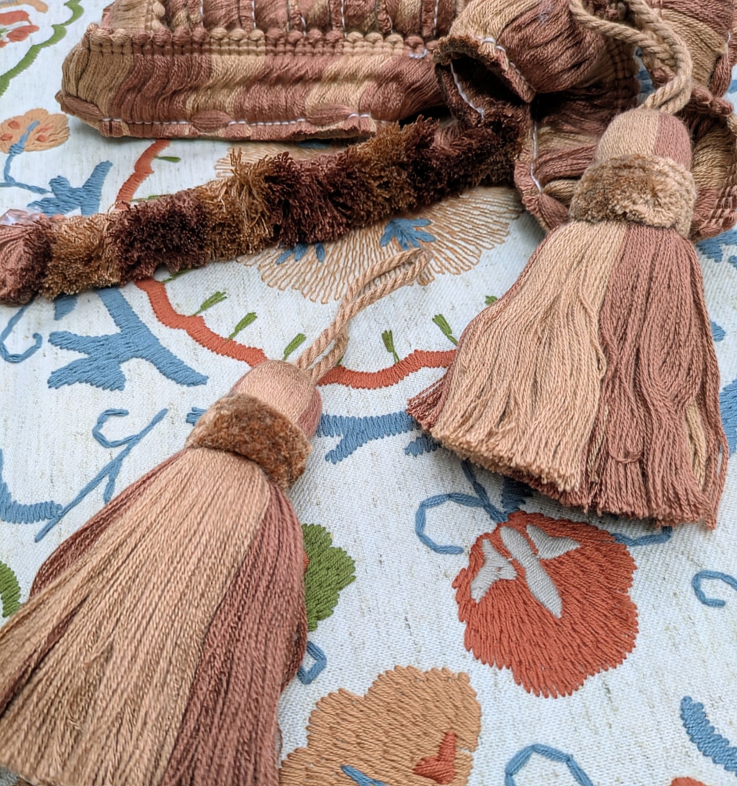 Two Tone Copper Tassels / Key Tassel / Cushion Tassel