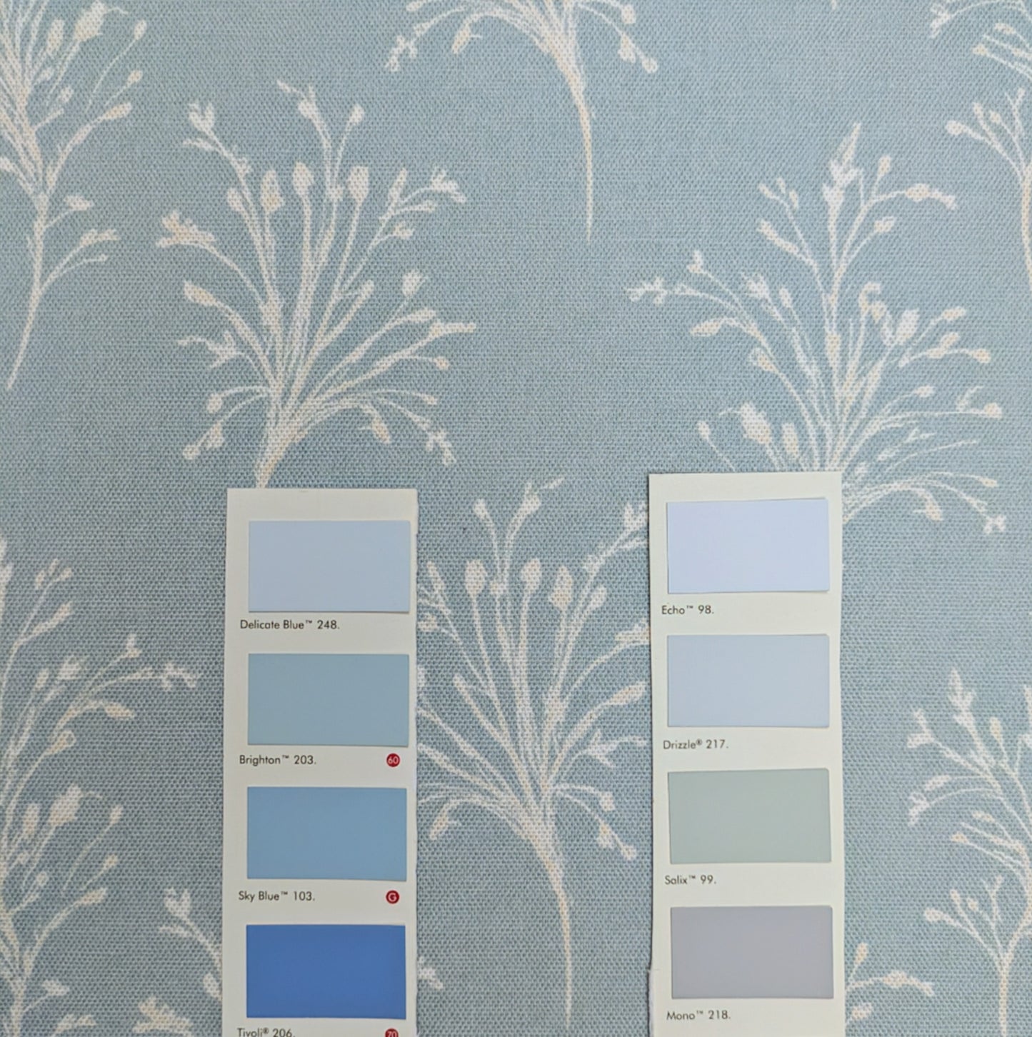 Cartmel Ditsy by Art of the Loom - Duck Egg Colourway