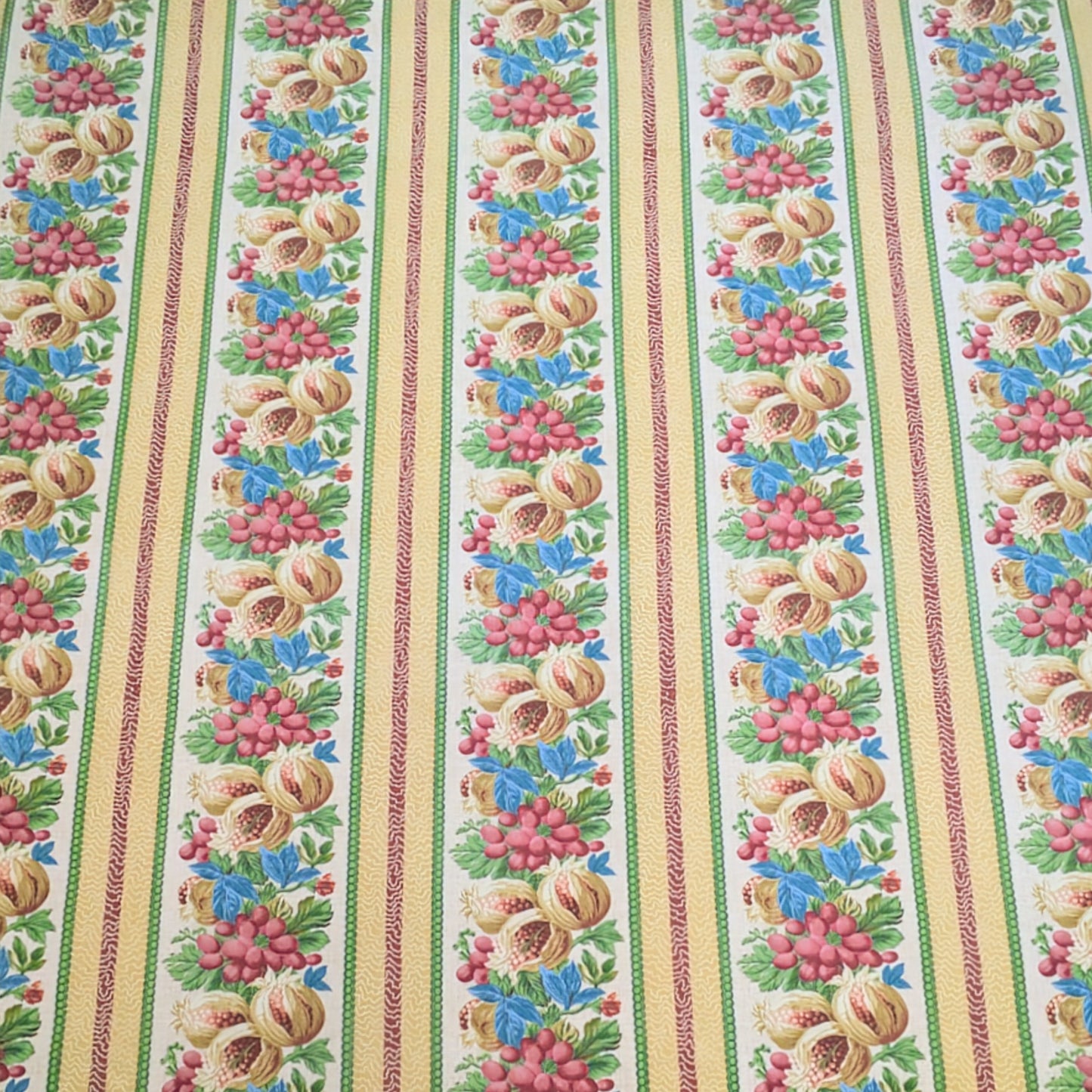 Sheila Coombes - Exotic Fruits - Vintage Fabric