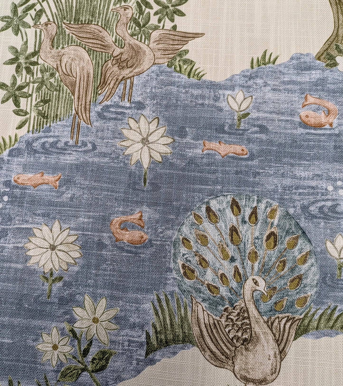 Pamir Garden by Sanderson - Cushion Cover Panels for DIY Cushion Makers