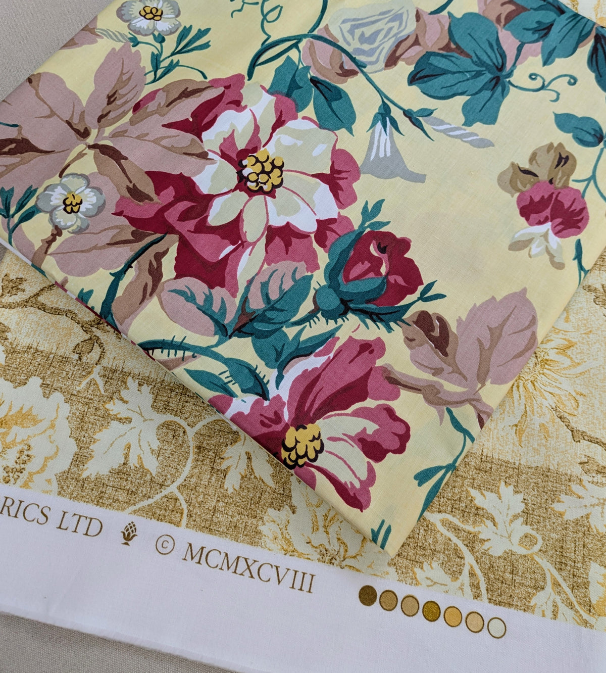 Remnant Bundle - 10.2m - 12 Fabrics ideal for Cushion Making, Crafts etc..