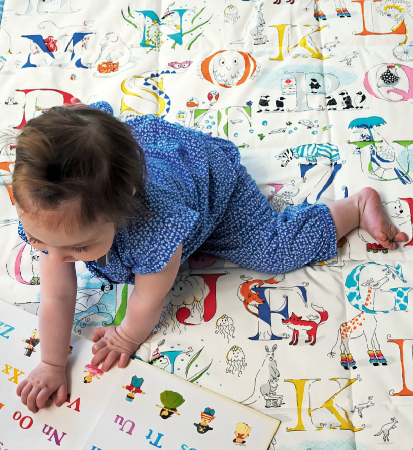 Alphabet Zoo by Sanderson - Discontinued Fabric