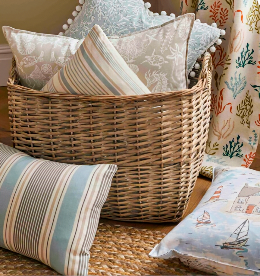 Sail Stripe by Studio G - Mineral Colourway