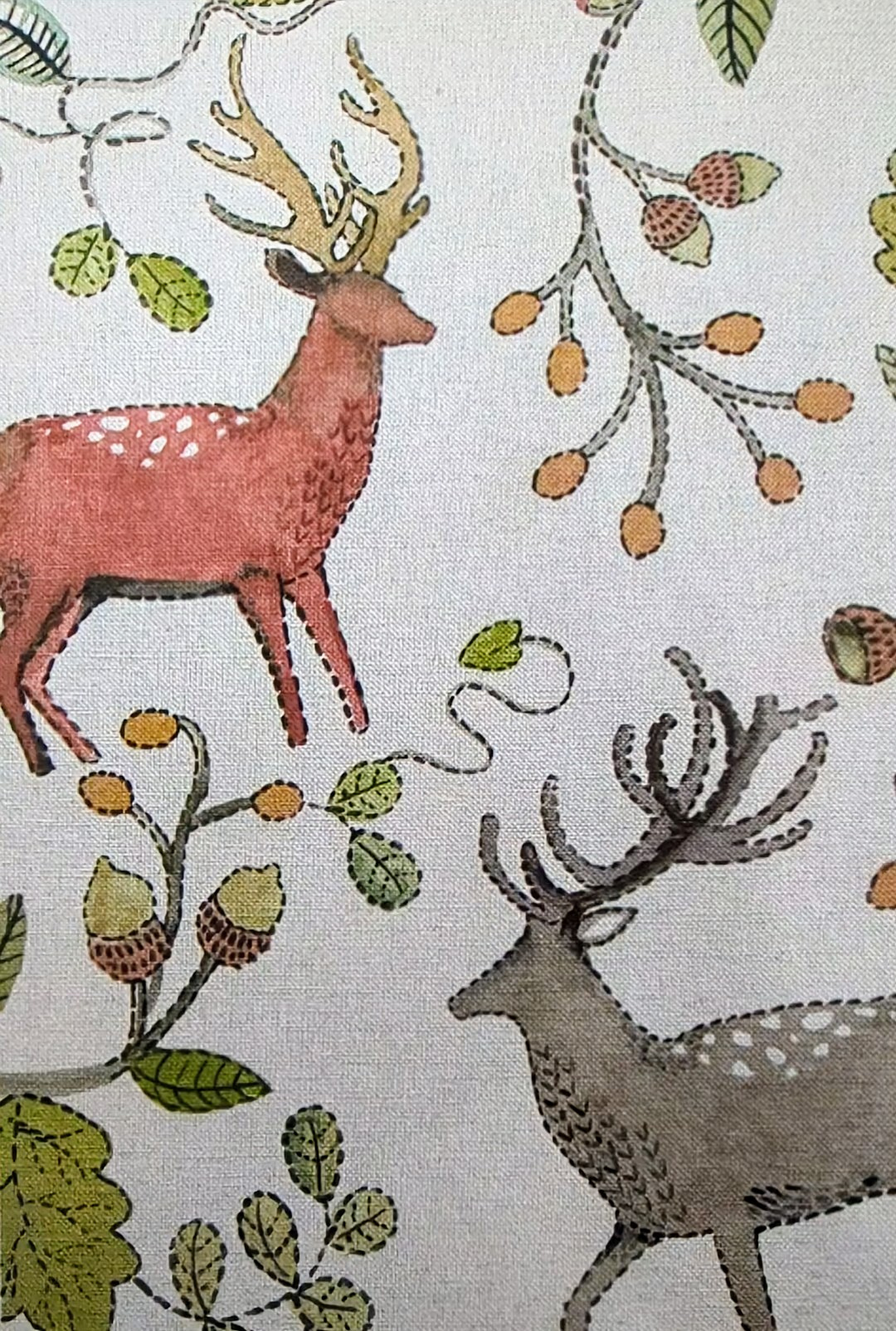 Discontinued Voyage Maison Deer / Stags Fabric