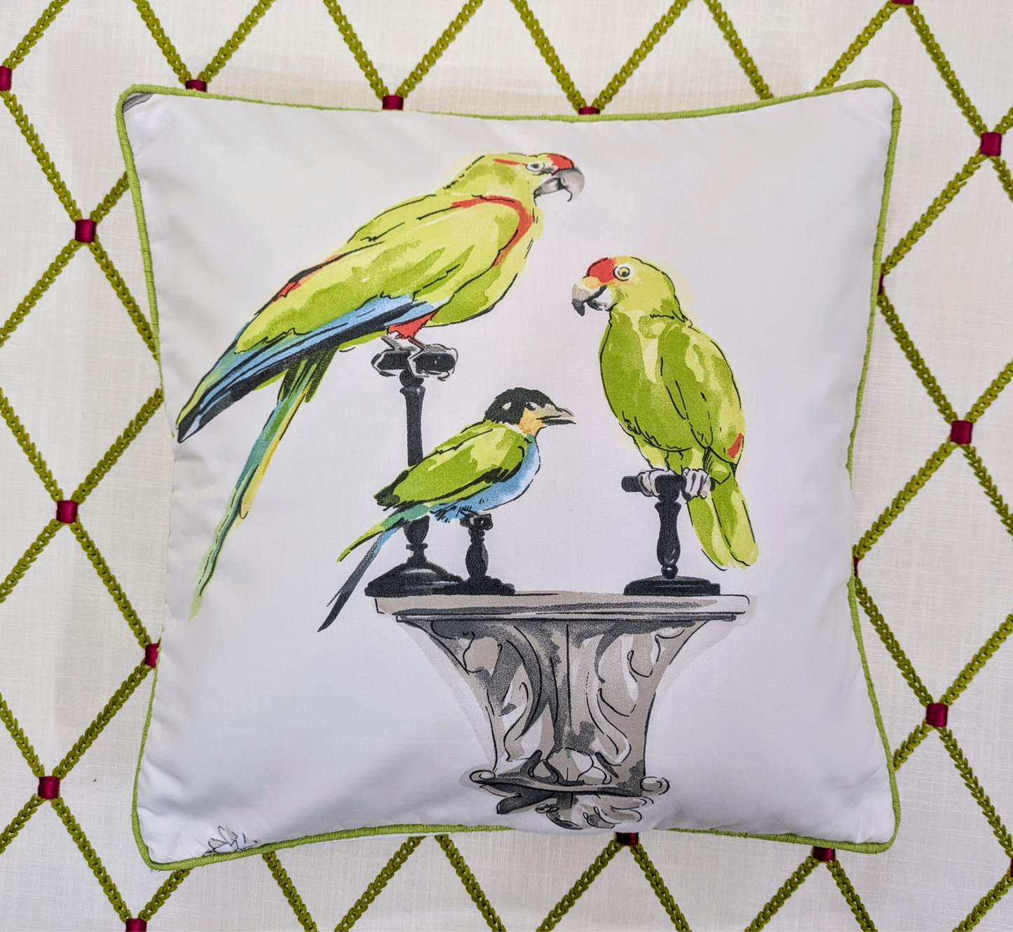 Perroquet by Nina Campbell Cushion Cover
