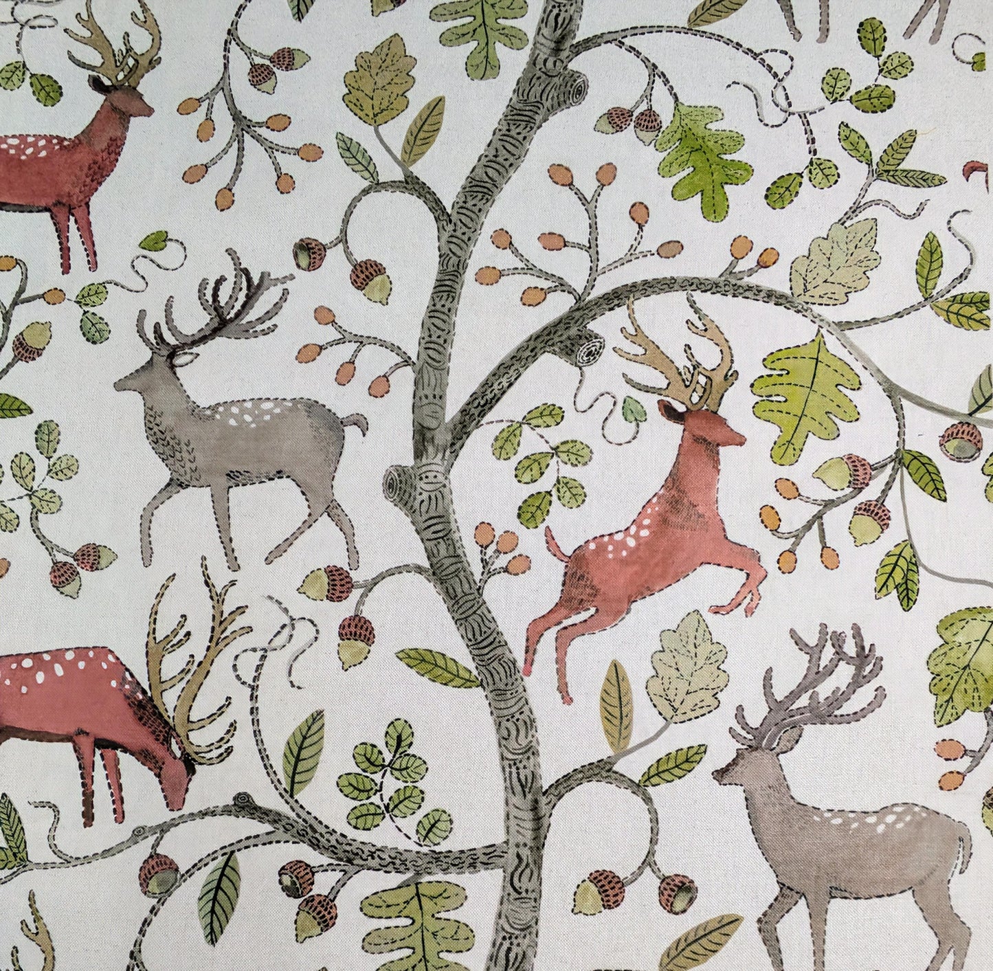 Discontinued Voyage Maison Deer / Stags Fabric