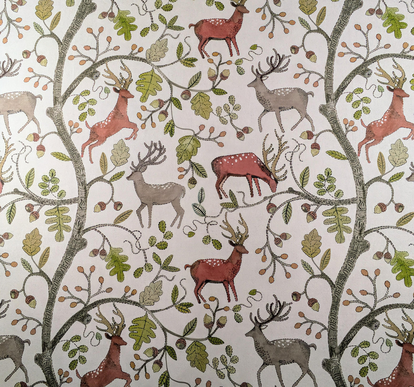 Discontinued Voyage Maison Stags / Deer Fabric