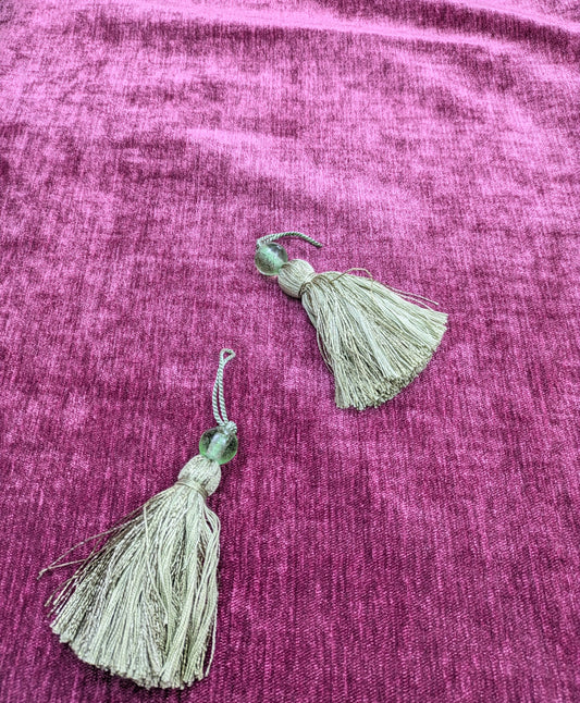 Magenta Crushed Velvet by Warner - REDUCED