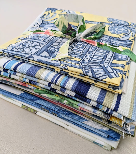 Remnant Bundle for Cushion making, Lampshades, Crafts etc