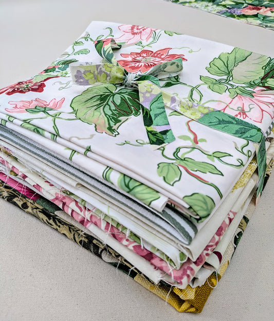 Remnant Bundle for Cushion making, Lampshades, Crafts etc