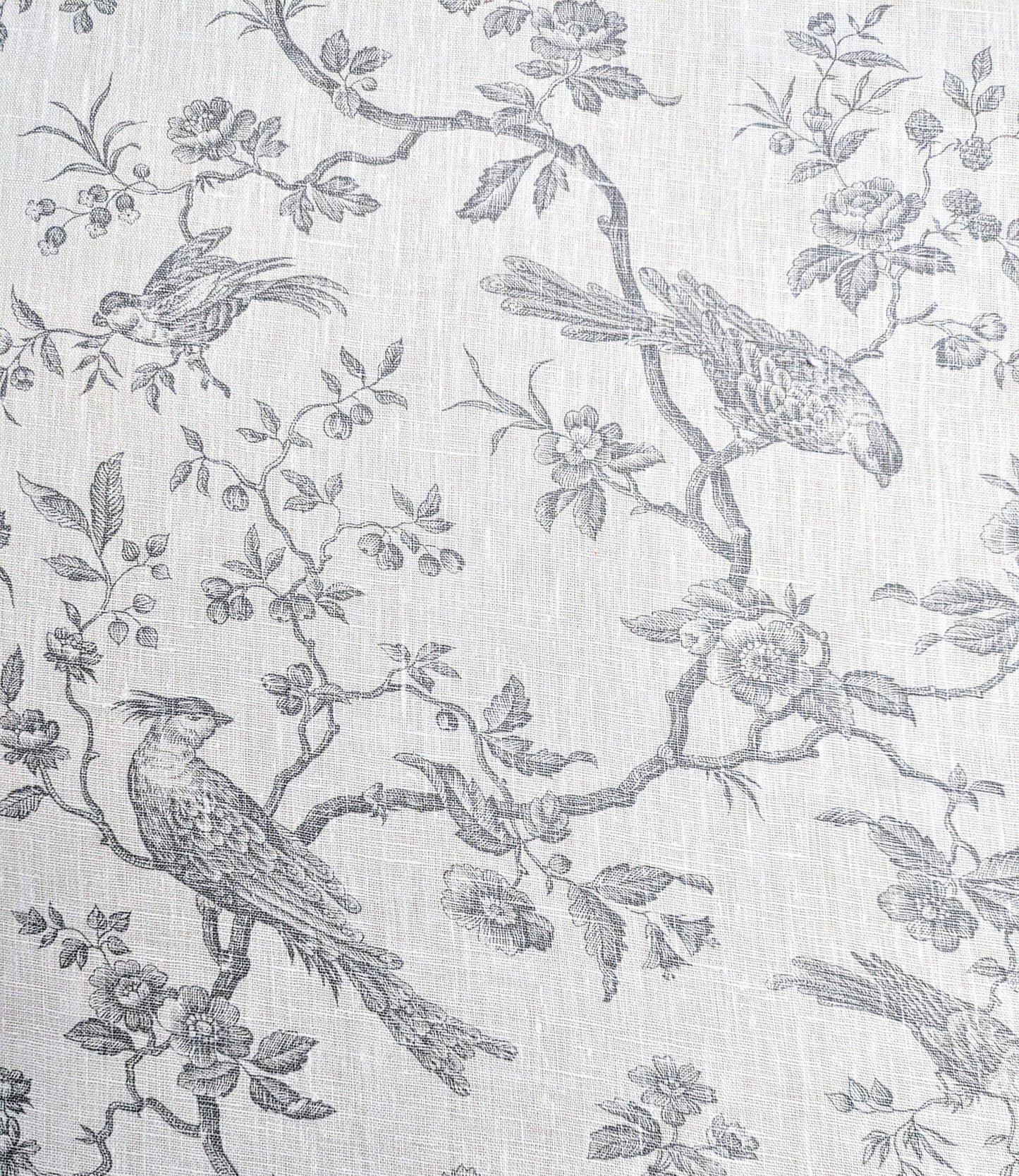 Bird Toile by Textiles Francais - Discontinued Fabric 2.7m Remnant