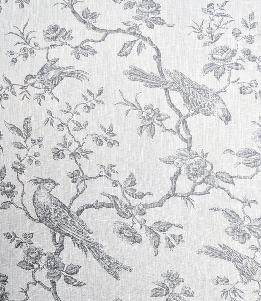 CLEARANCE - Bird Toile by Textiles Francais 2m Remnant
