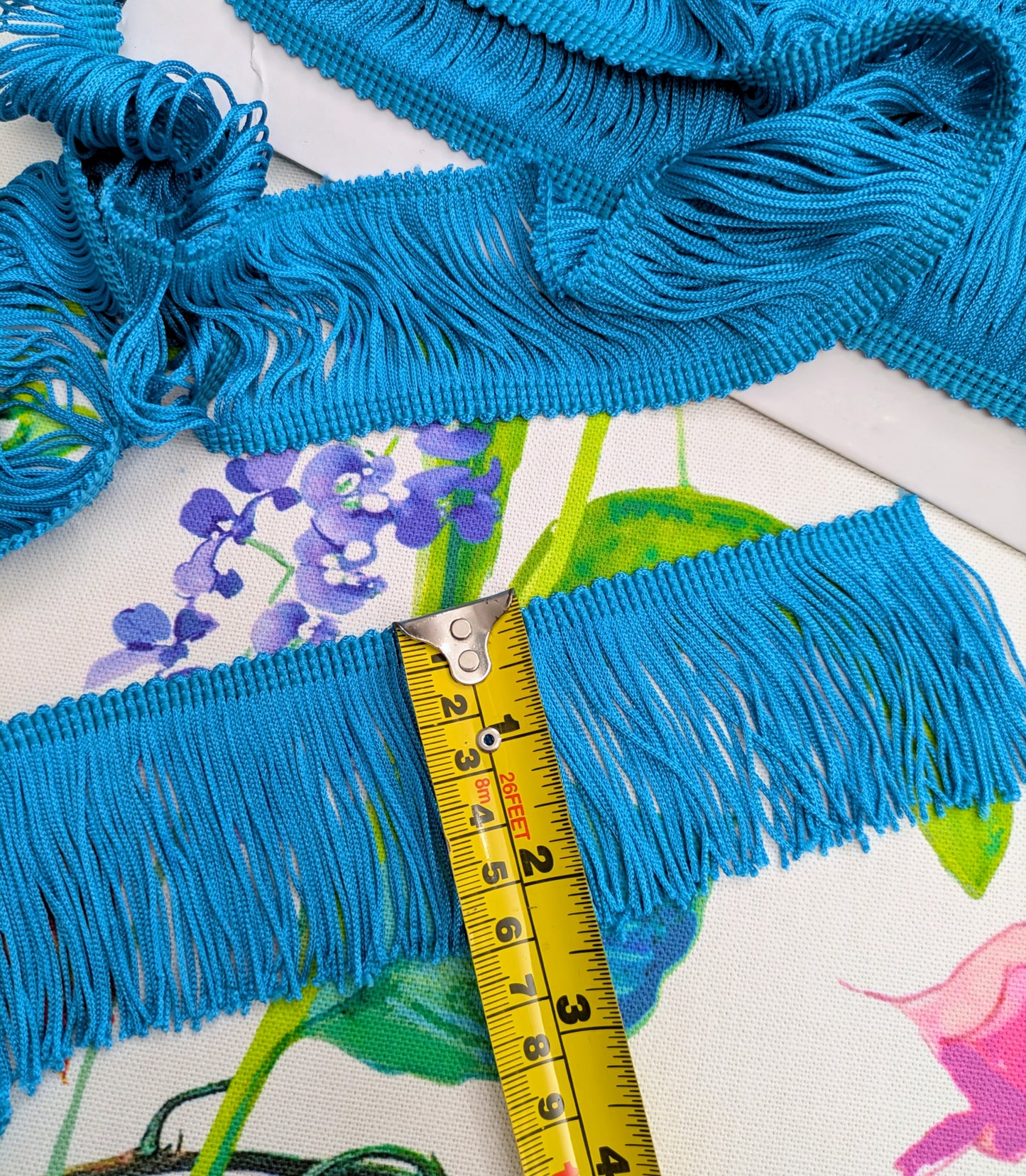 Turquoise Lampshade trim / Soft Furnishing trim / Upholstery trim