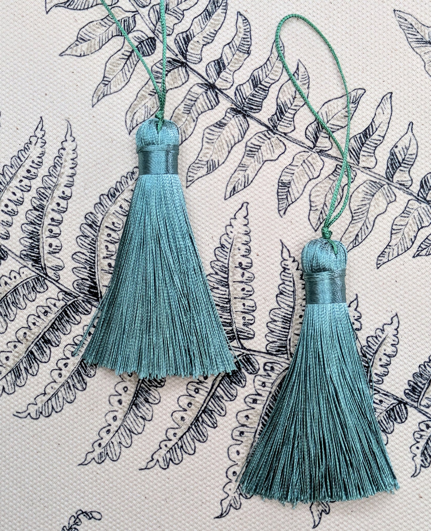 Jade Colour Tassels / Key Tassels / Cushion Tassels