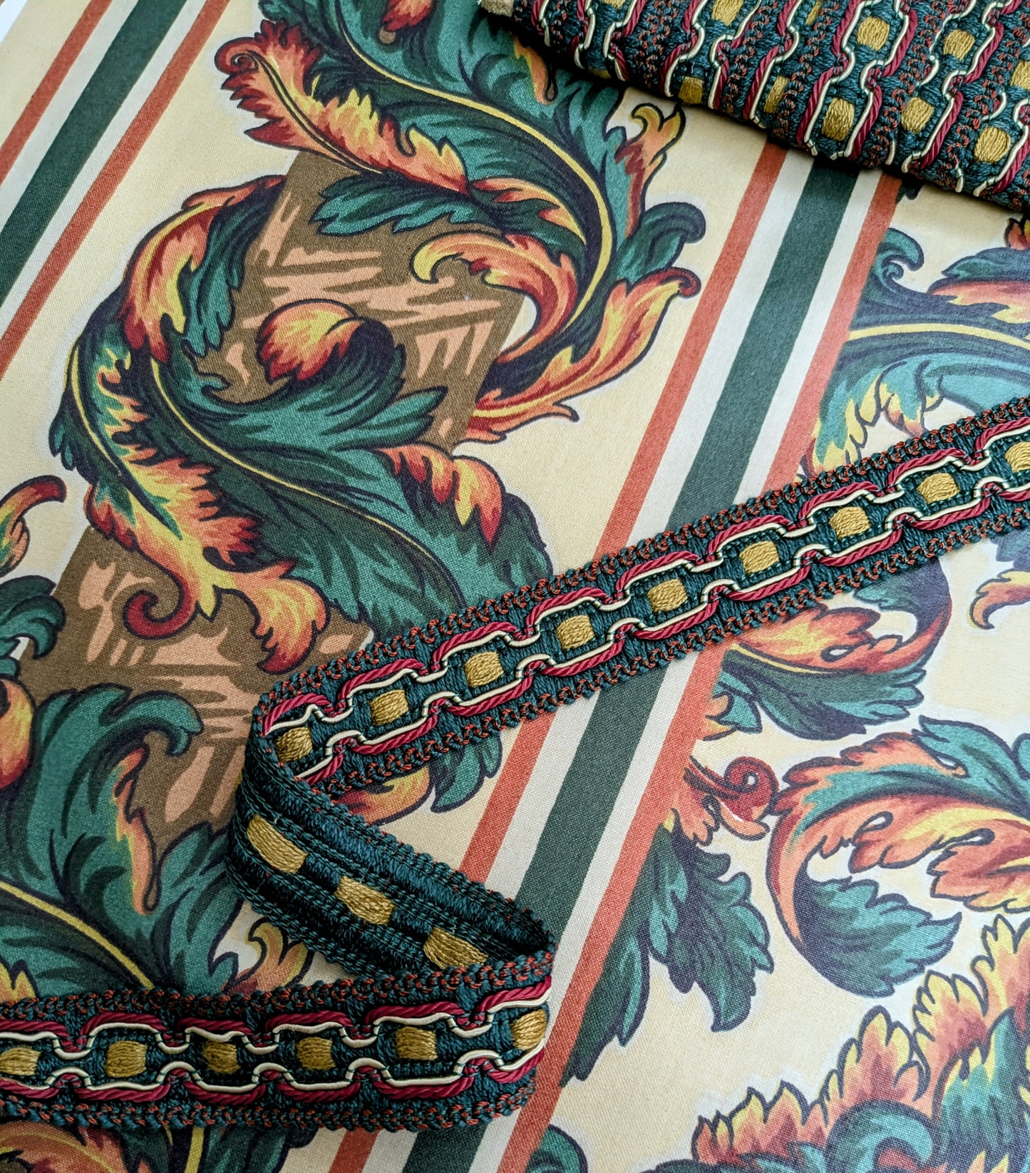 Vintage Acanthus by GP & J Baker - 3.5m Remnant