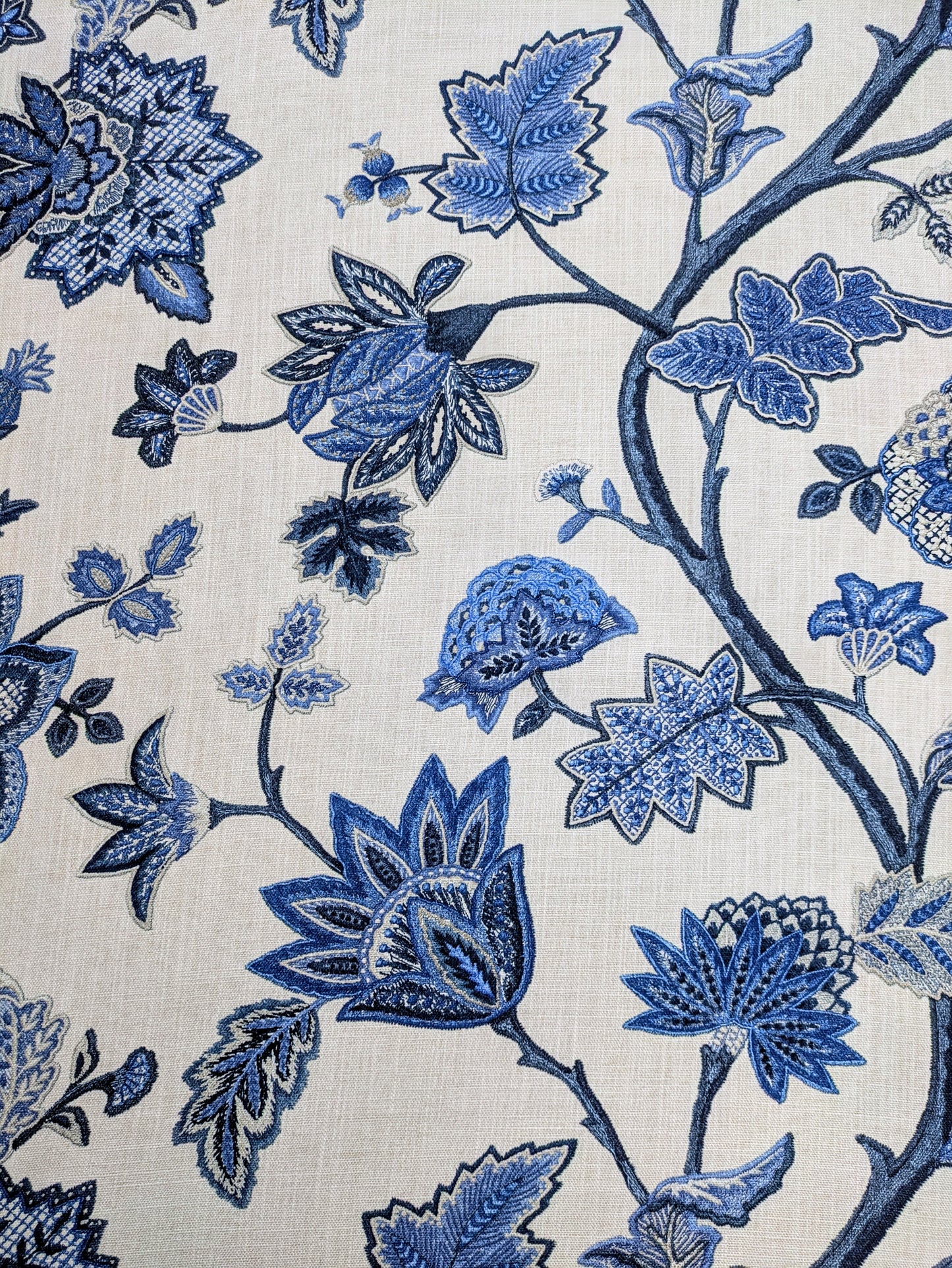 Chanderi Sapphire by ILIV - 1.5m Remnant