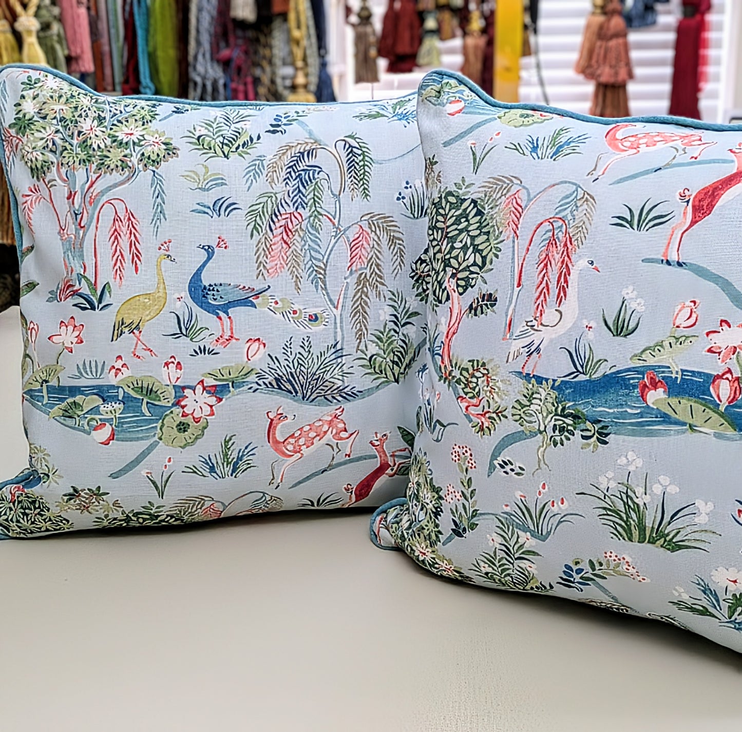 Wildwood Cushions by Jane Churchill