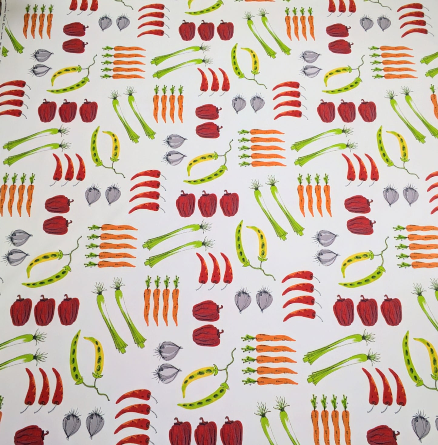 Meditteranean Vegetables by Textiles Vilber - Made in Spain
