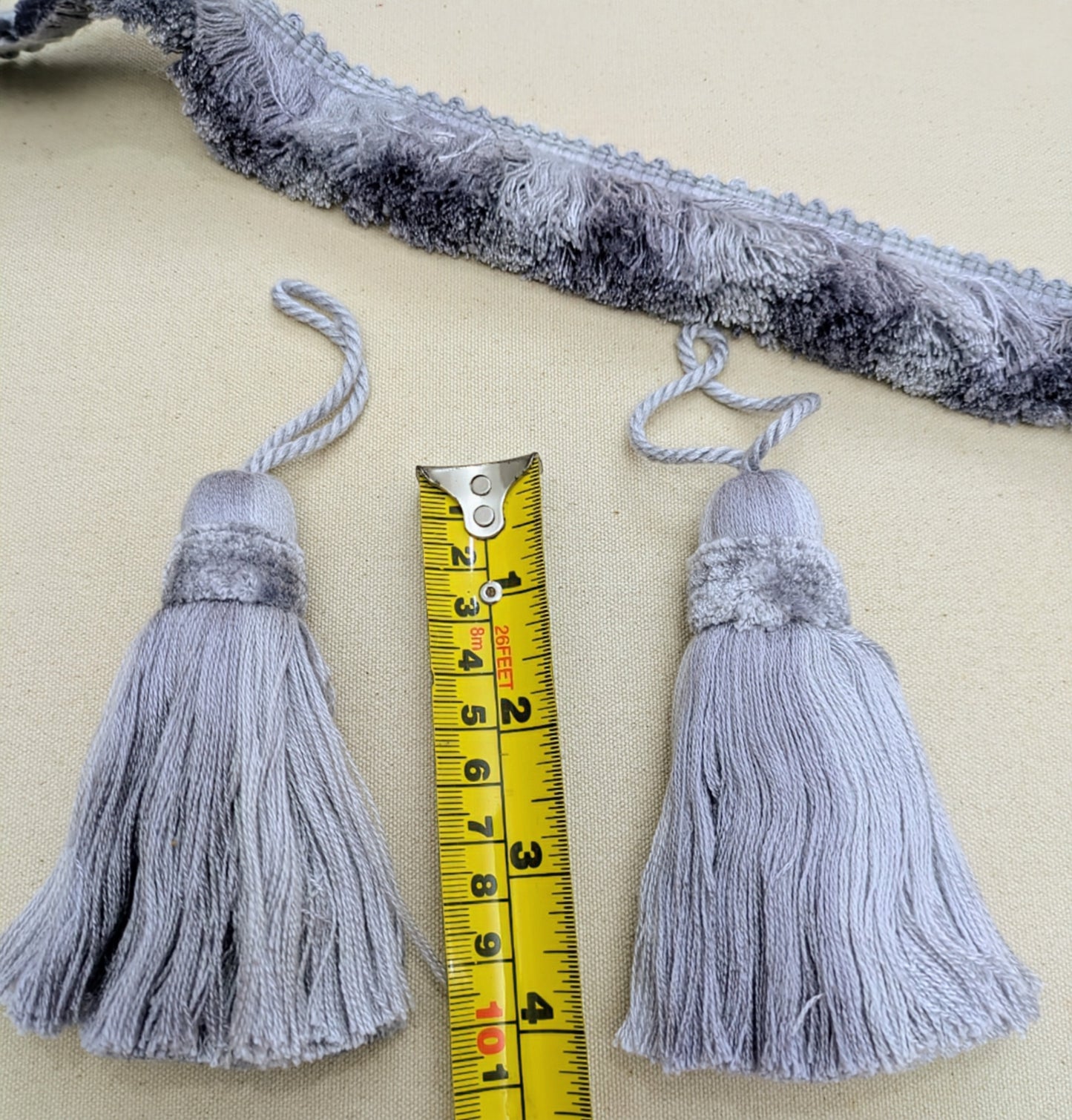 Two Tone Lilac Tassels / Key Tassel / Cushion Tassel