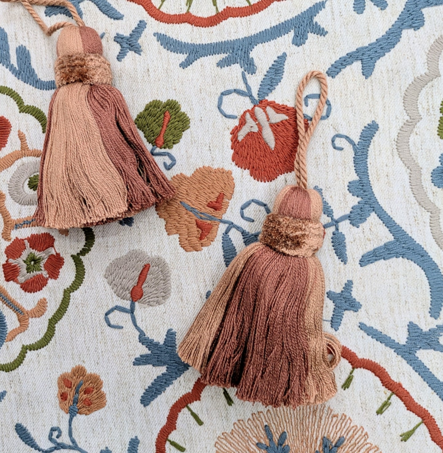Two Tone Copper Tassels / Key Tassel / Cushion Tassel