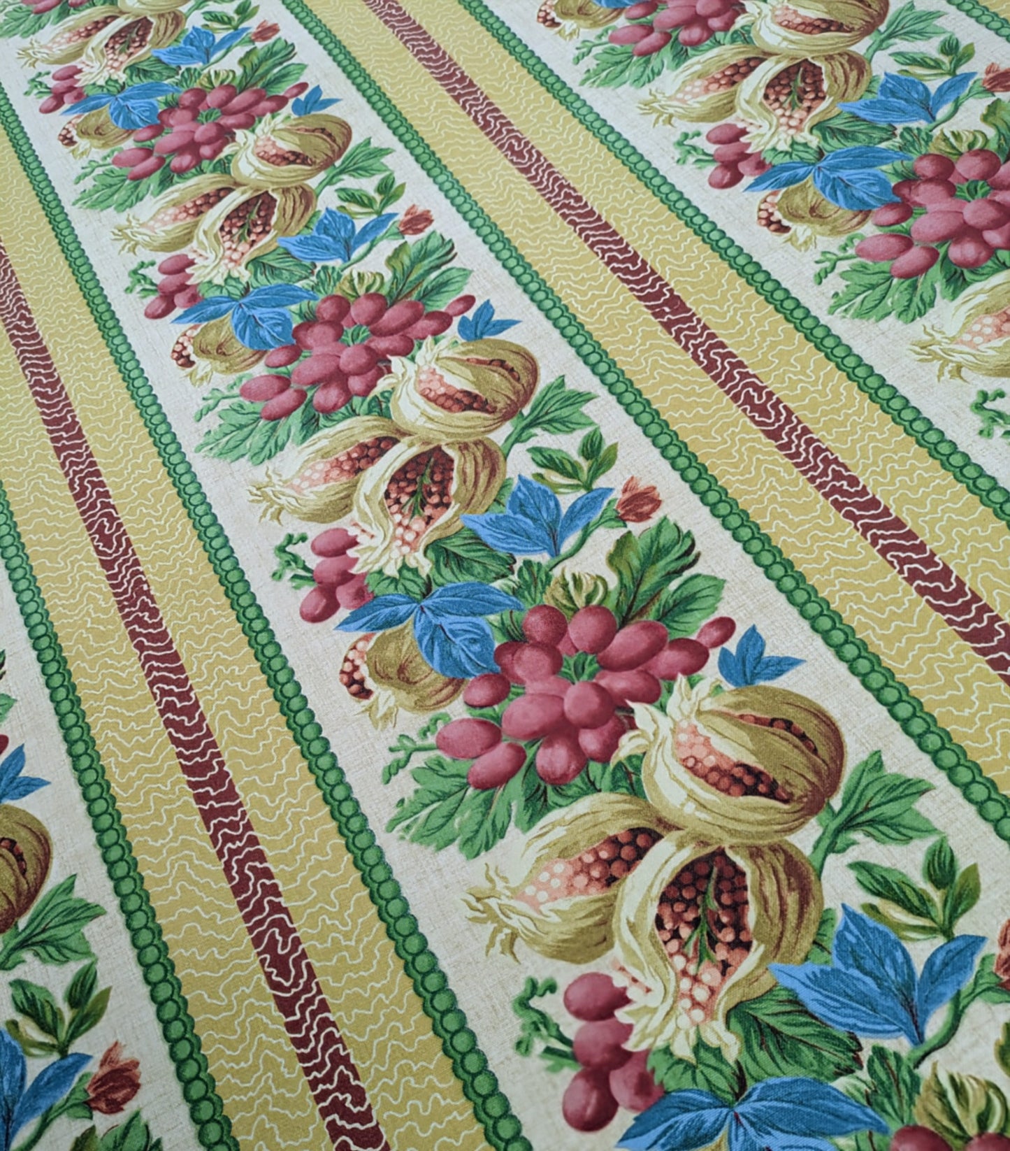 Sheila Coombes - Exotic Fruits - Vintage Fabric