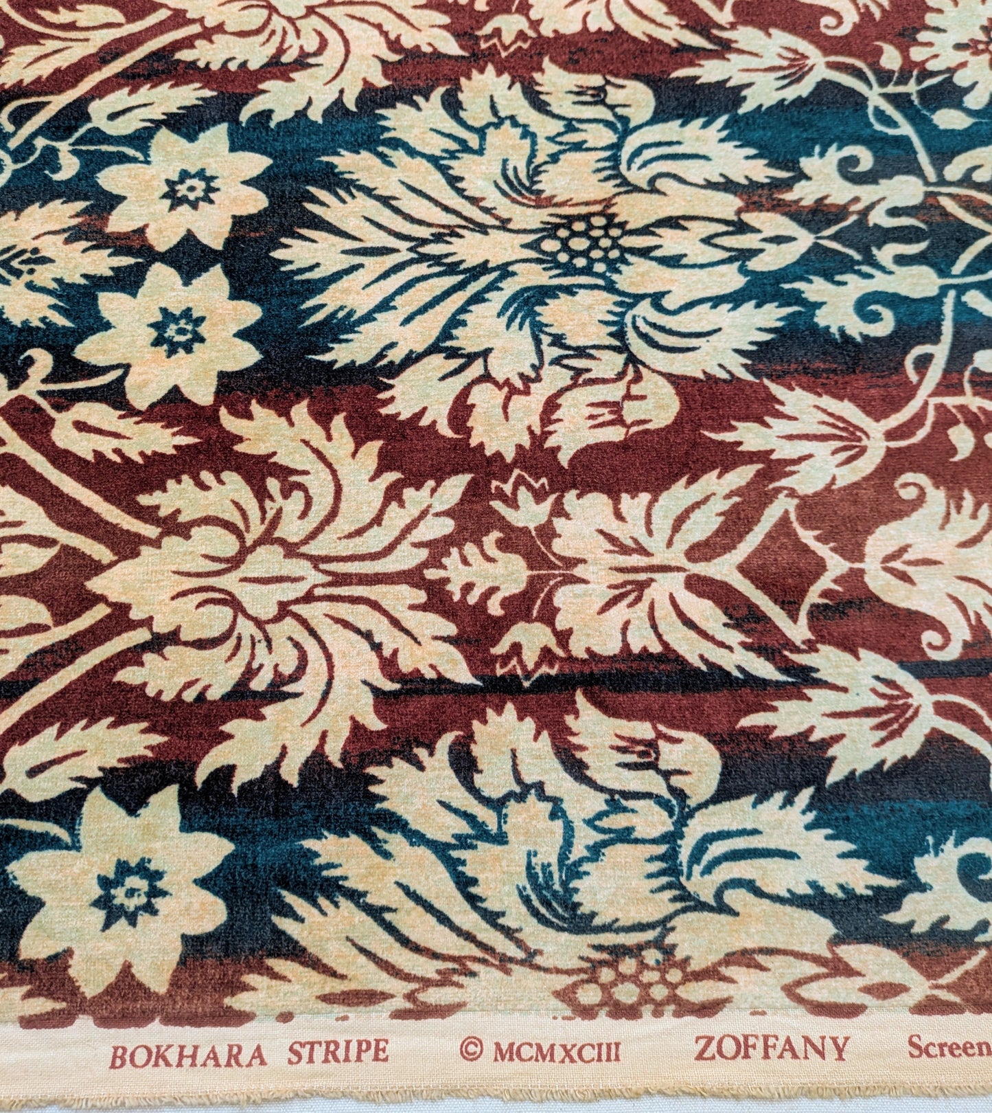 Vintage Zoffany - Bokhara Stripe - 1993 - 3m Remnant