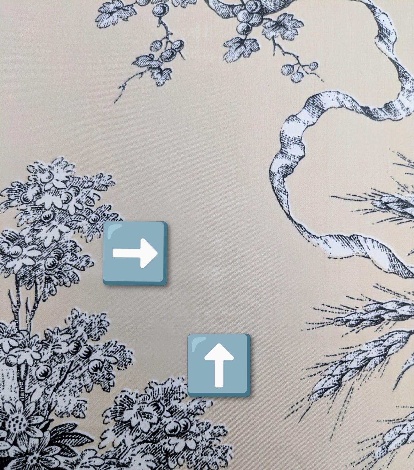 Thibaut Toile de Jouy - Biltmore - 3.8m Remnant -Discontinued Fabric