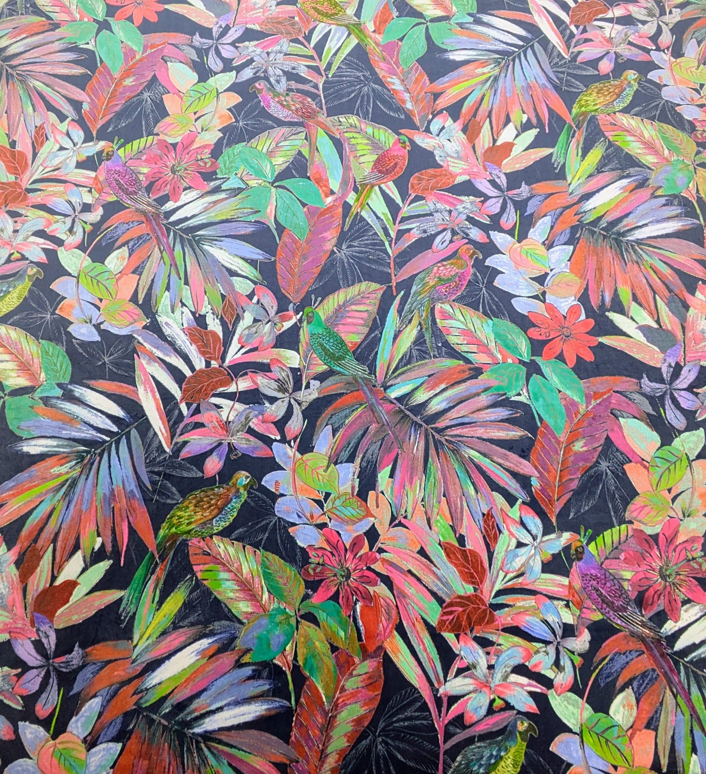 Aviary by Chess - Discontinued Fabric - 2m Remnant