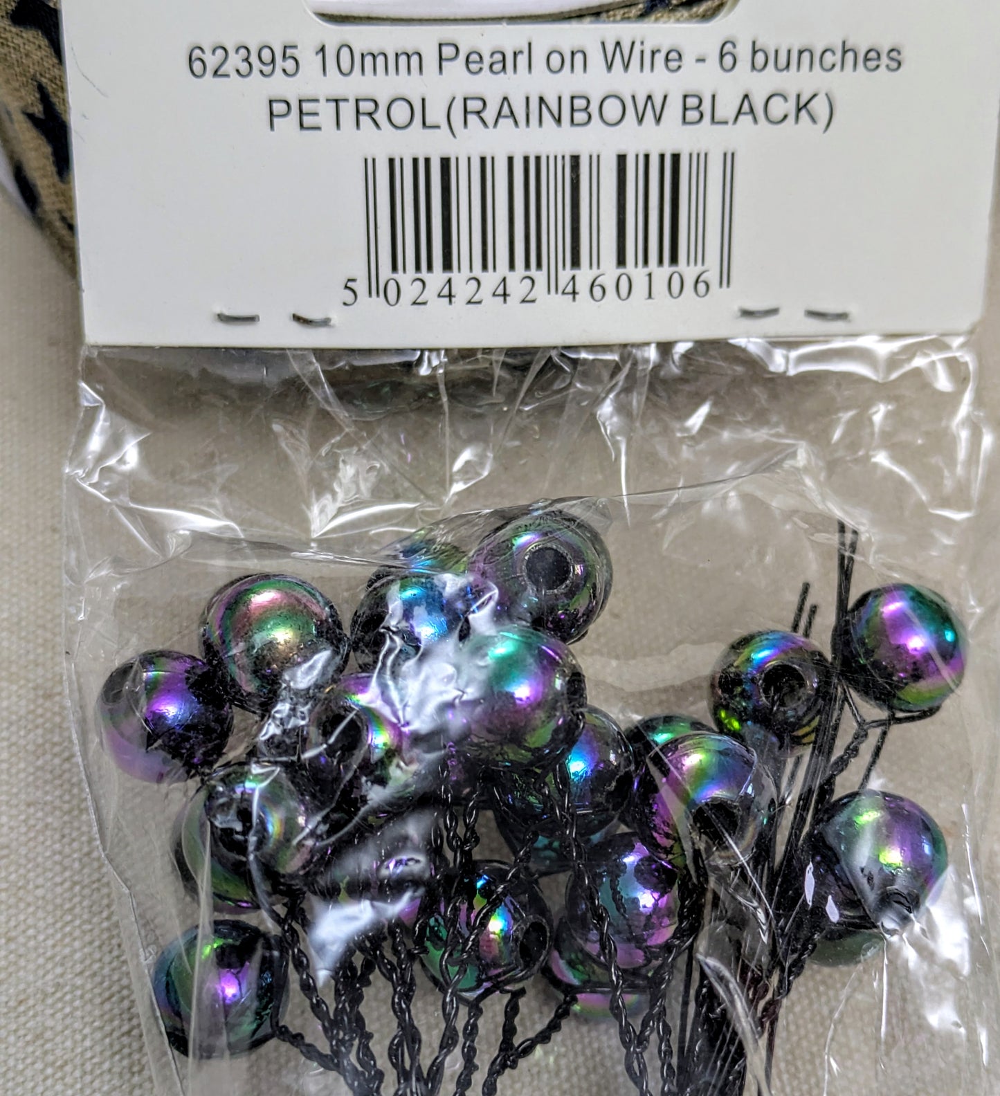 Christmas Decorations by Oasis - Wired Bead Bunches for Wreaths, Swags & Tree Decorating