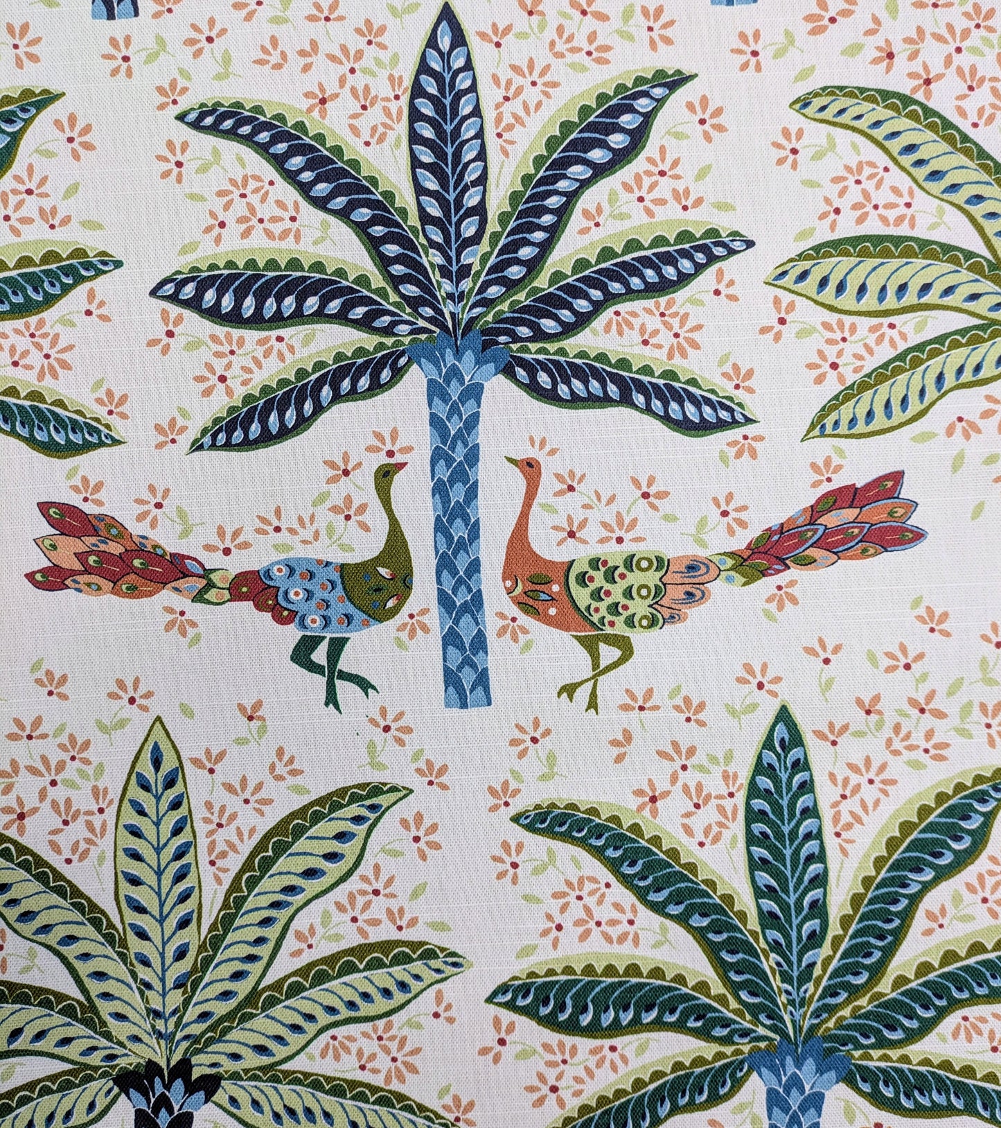 Peacock & Palm by John Lewis - 1.35m Remnant