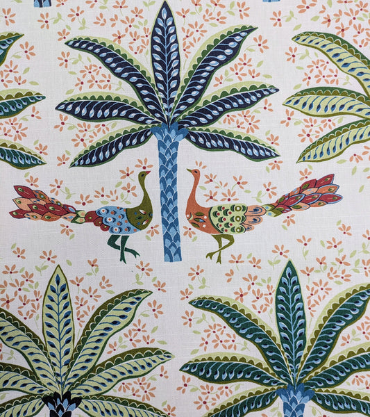 Peacock & Palm by John Lewis - 1.35m Remnant