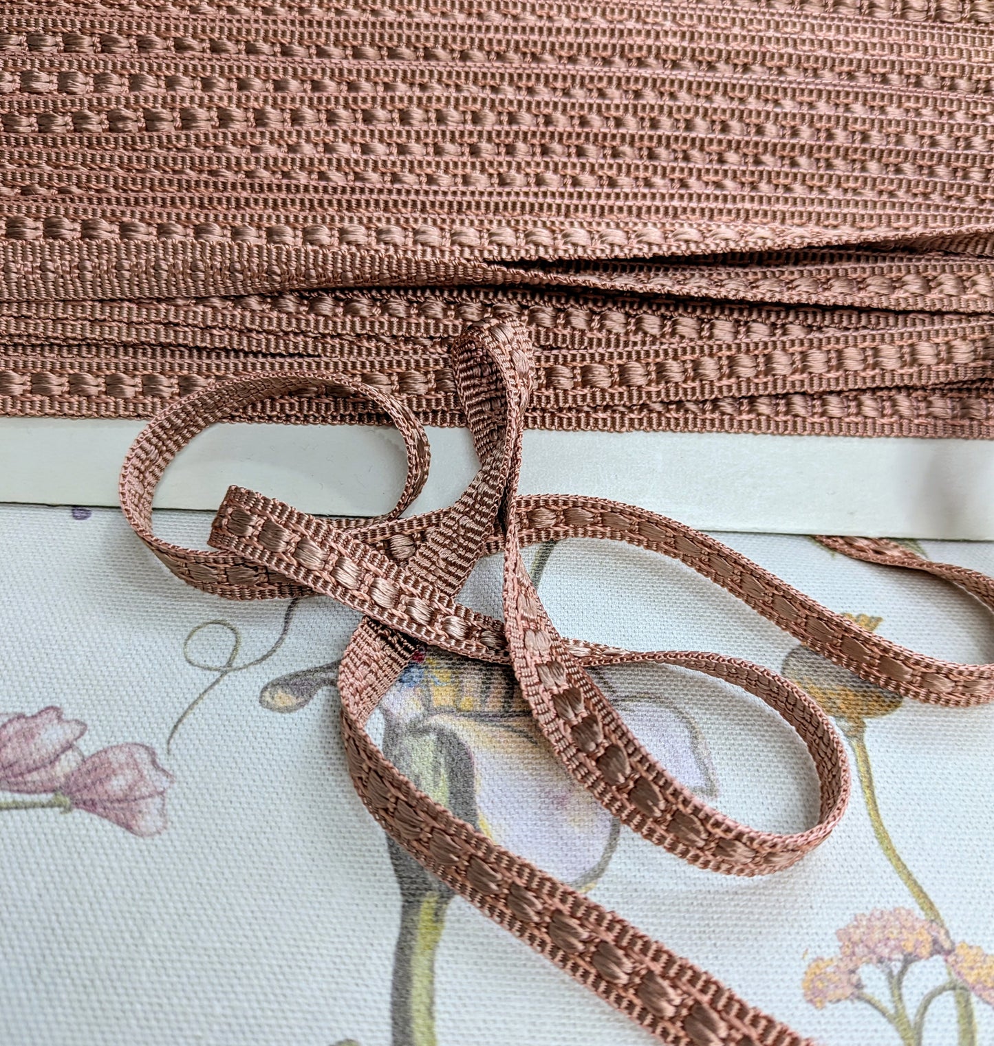 Salmon Pink Braid / Trimming for Soft Furnishings & Upholstery