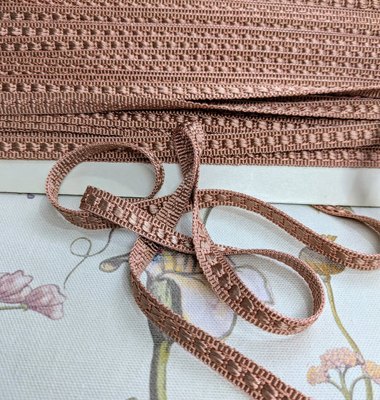 Salmon Pink Braid / Trimming for Soft Furnishings & Upholstery