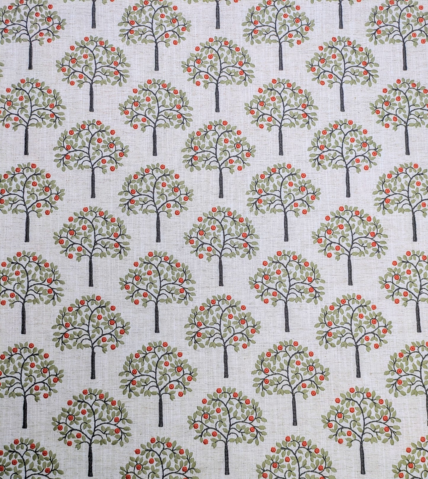 Orange Grove by ILIV - Embroidered Fabric - 2.5m Remnant