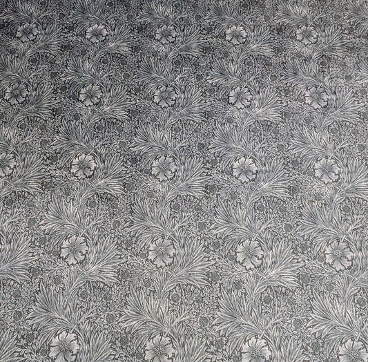 Marigold Charcoal Velvet by William Morris at Home