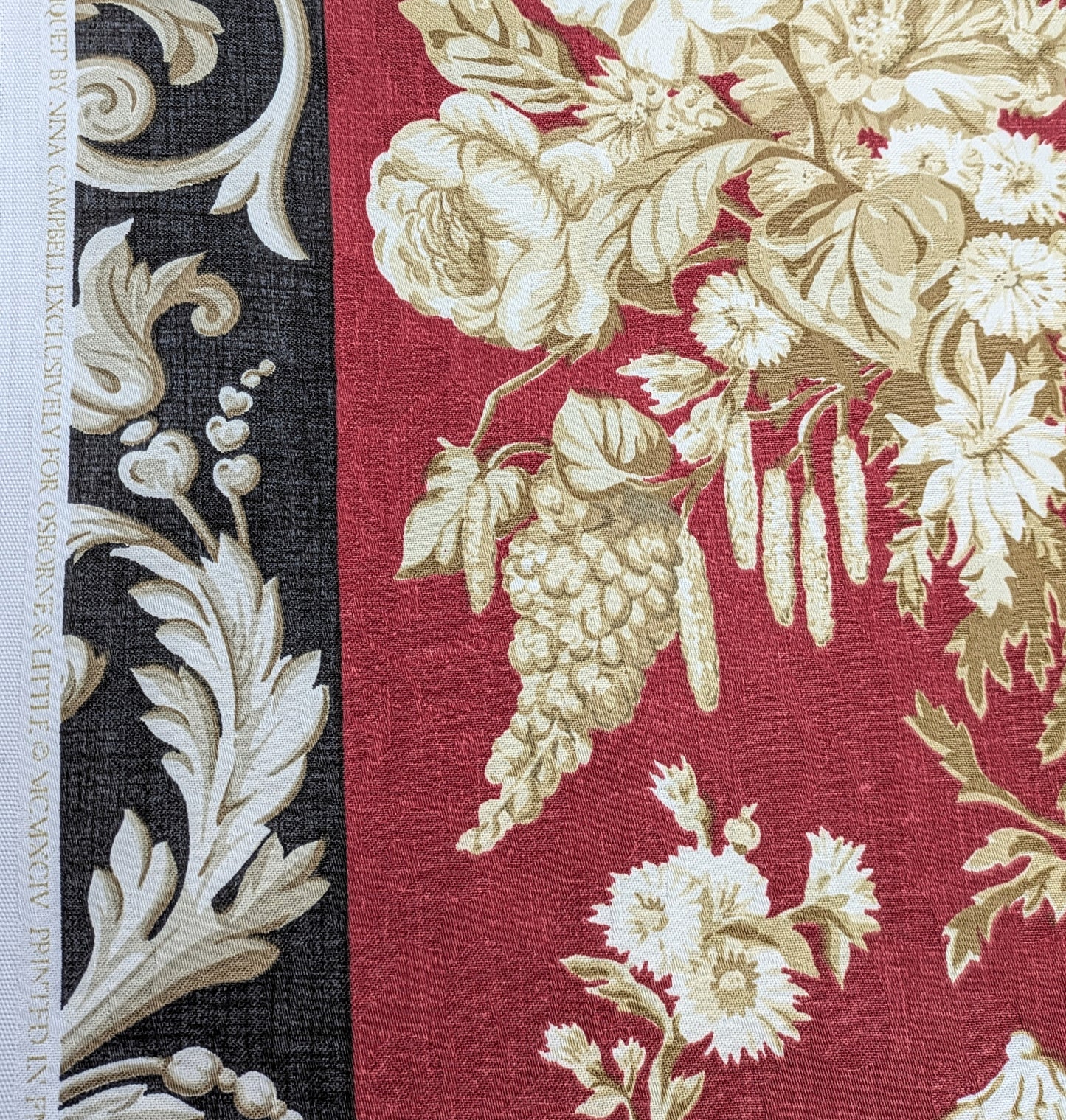 Piquet by Nina Campbell for Osborne & Little - Vintage Fabric