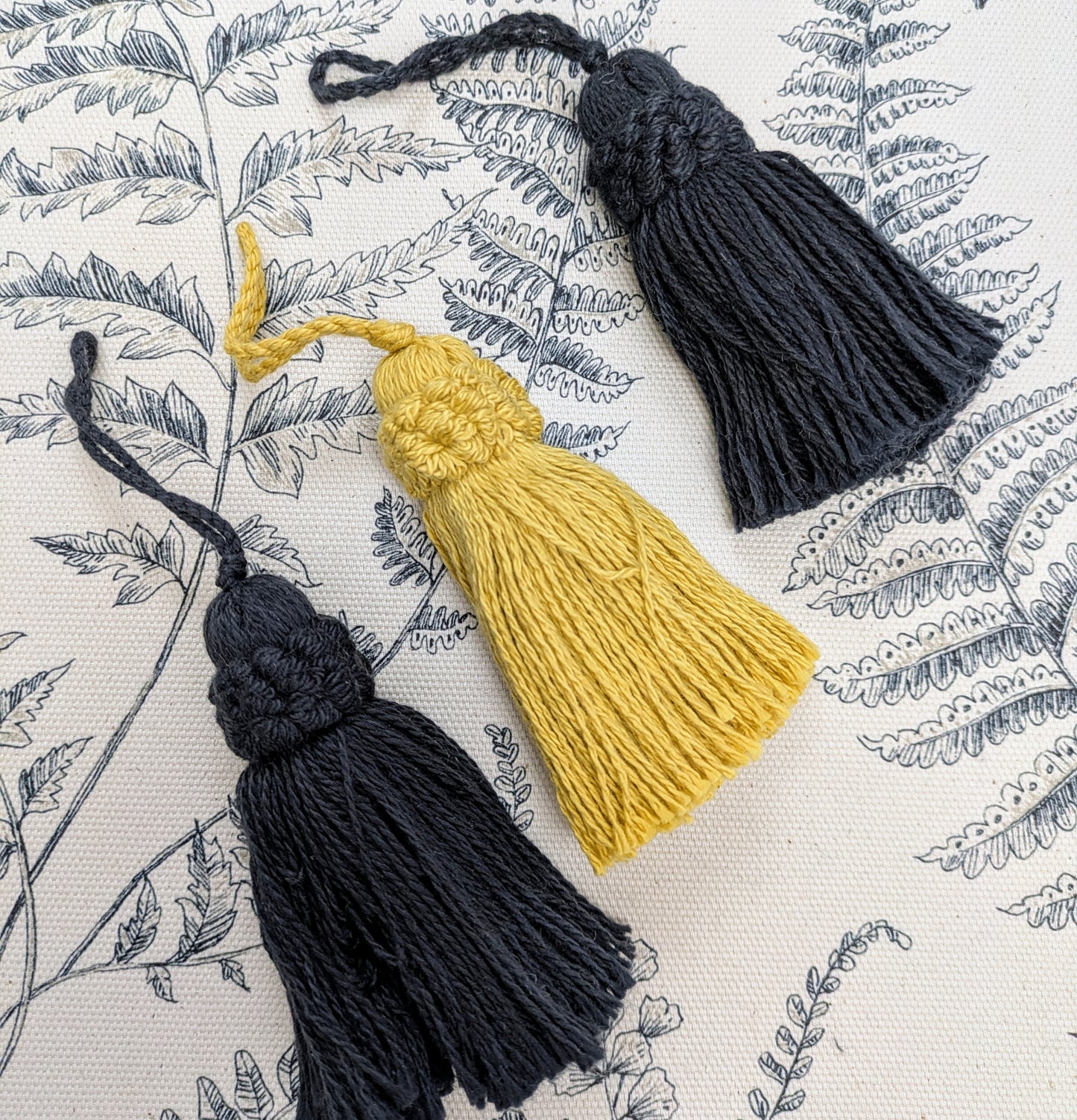 Black Tassels / Key Tassel / Cushion Tassel