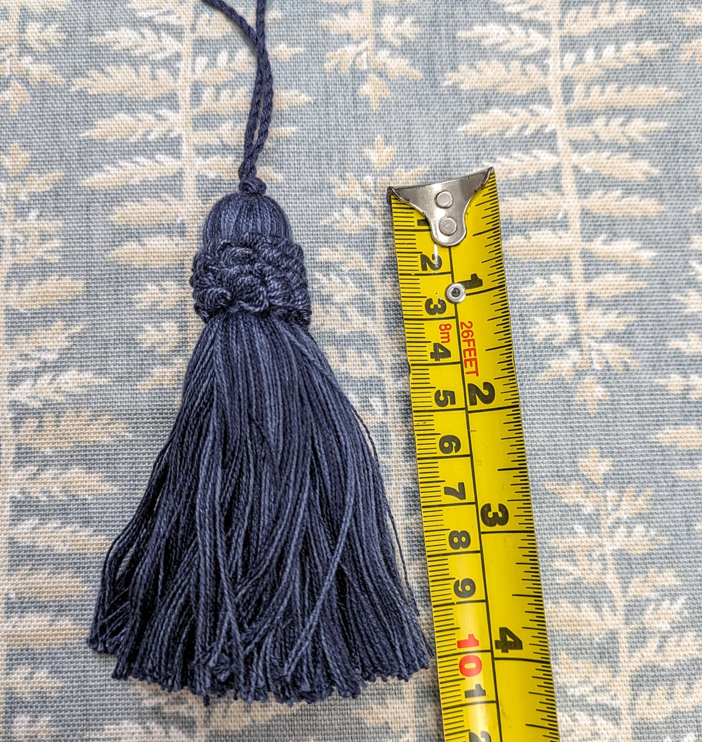 Two Tone Dark Blue Tassels / Key Tassel / Cushion Tassel