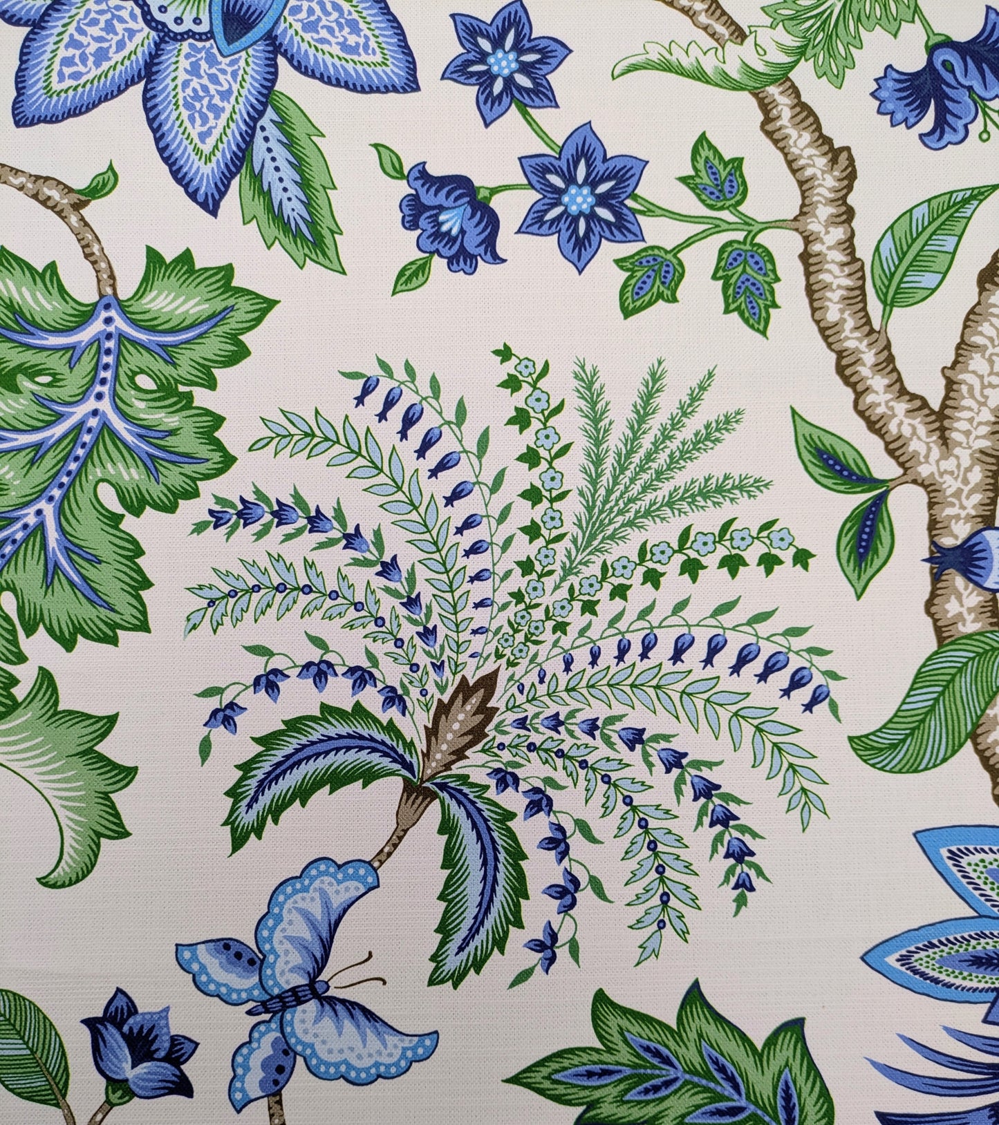 Tree of Life by ILIV - Batik / Blue Colour - 1.7m Remnant