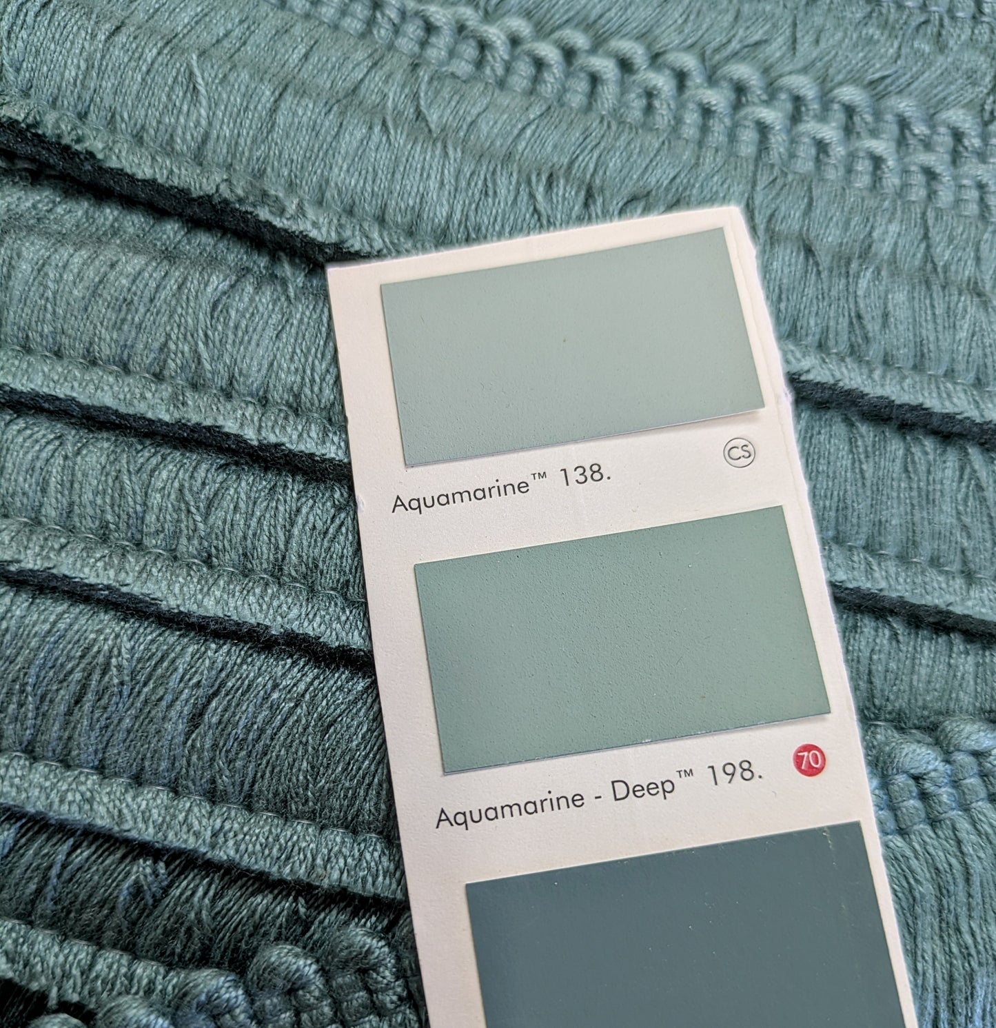 Jade Colour Ruche Fringe for Cushions, Upholstery & Soft Furnishings
