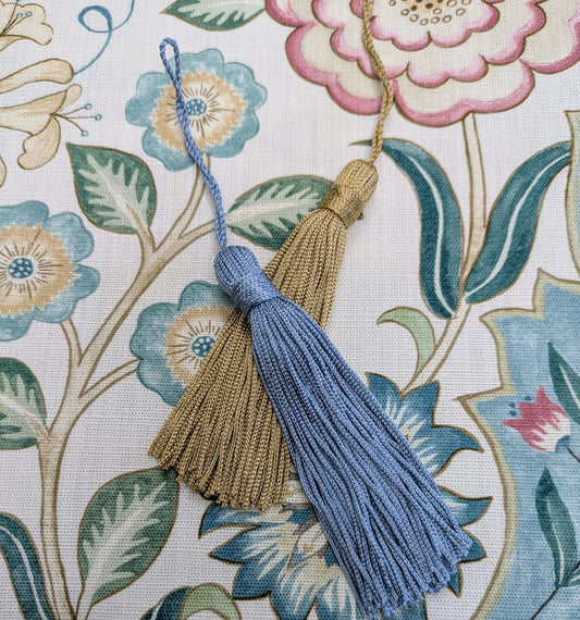 Blue Tassels or Gold Tassels / Key Tassels / Cushion Tassels