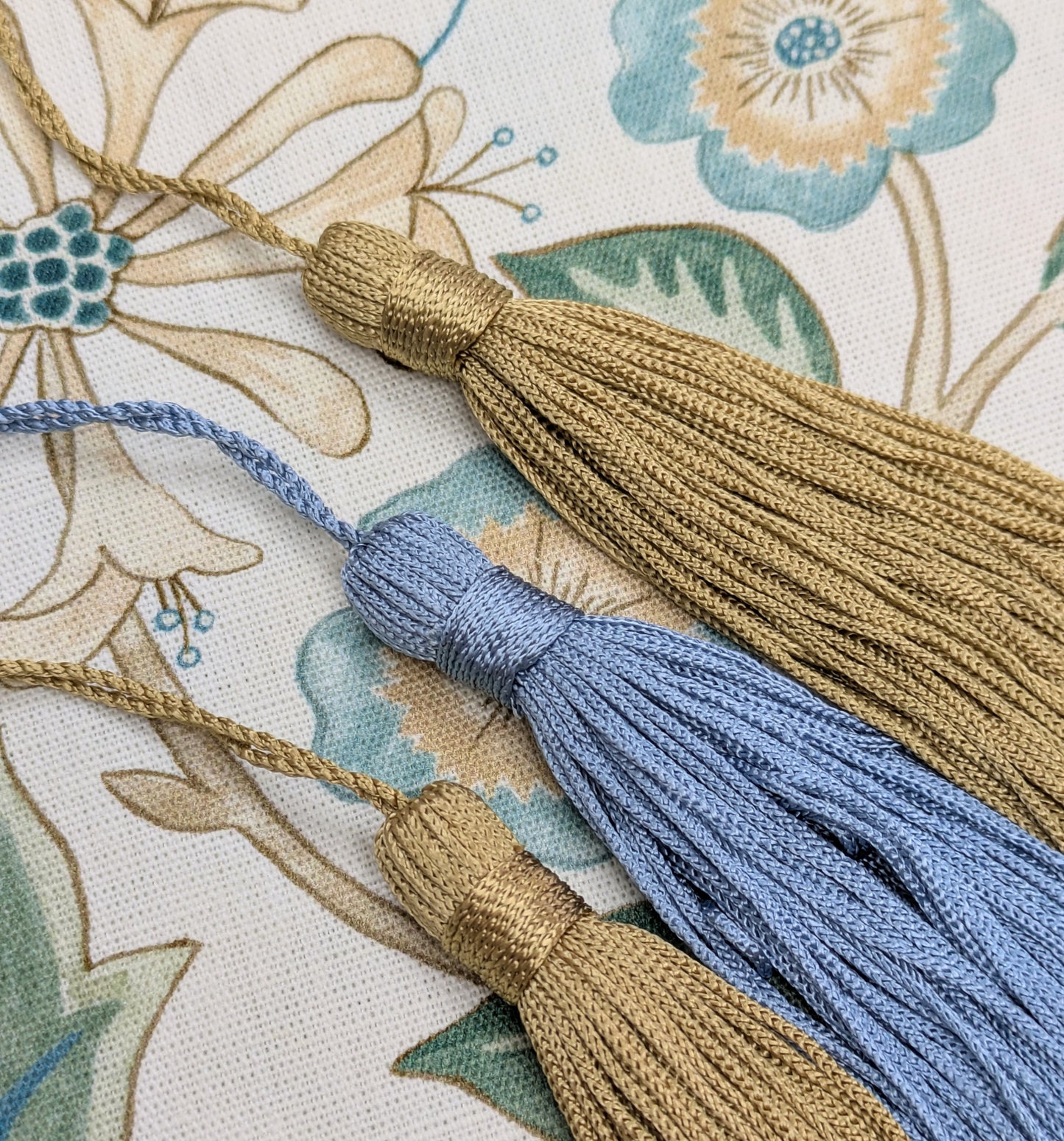 Blue Tassels or Gold Tassels / Key Tassels / Cushion Tassels