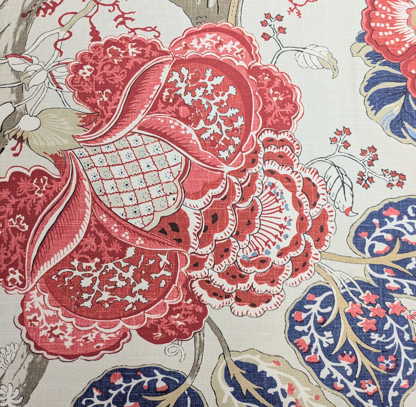 Kalamkari by Anna French - 1.2m Remnant