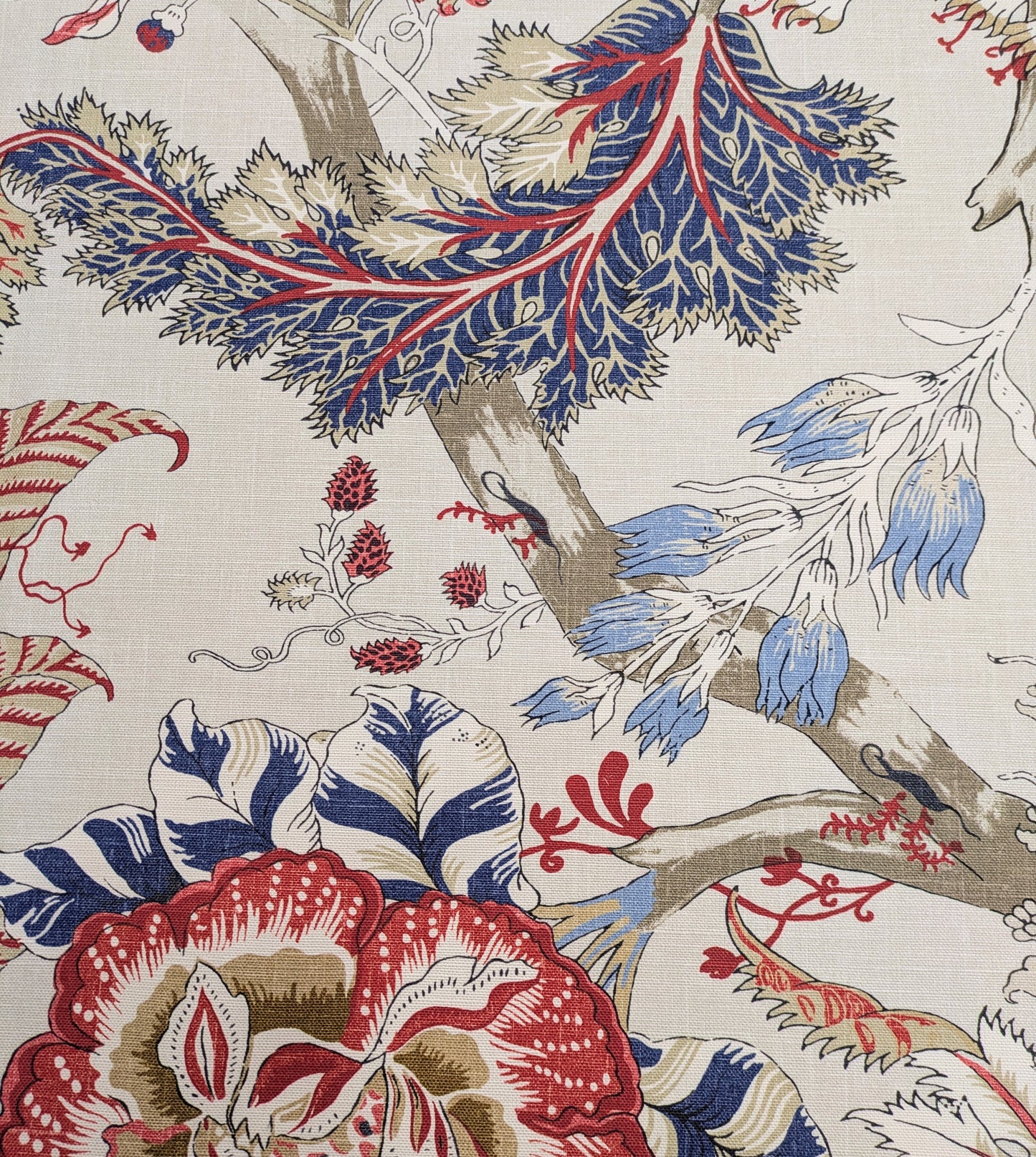 Kalamkari by Anna French - 1.2m Remnant