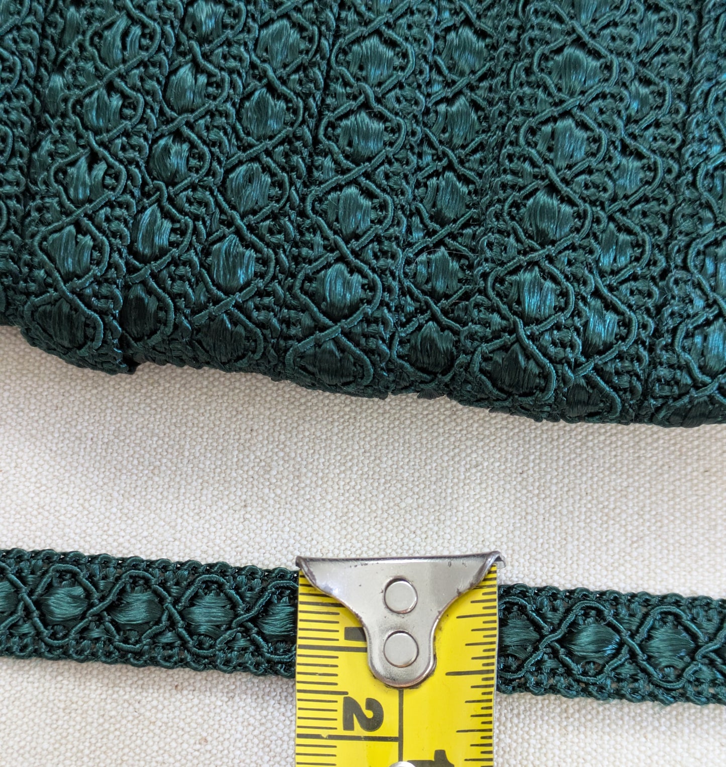 Dark Green Braid / Trimming for Soft Furnishings & Upholstery